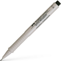 Ручка капиллярная Faber-Castell Ecco Pigment 0,8 мм, черная (Faber-Castell 166899)