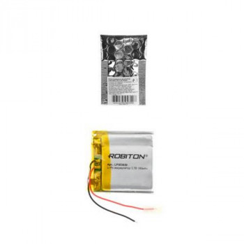 Аккумулятор ROBITON LP303030 3.7В 180мАч PK1 Тип: LP180-303030Цена: за 1 шт.