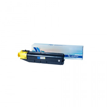 NV Print NVP-TK8305Y Картридж совместимый NV-TK-8305 Yellow для Kyocera TASKalfa-3050 / TASKalfa-3051 / TASKalfa-3550 / TASKalfa-3551 (15000k) NVP-TK8305Y, Совместимость: Kyocera TASKalfa-3050 / TASKalfa-3051 / TASKalfa-3550 / TASKalfa-3551, ресурс: 15000 стр.