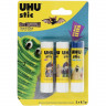 Клей-карандаш UHU Stick Magic Комплект: 2 шт Stick по 8,2 гр. + 1 шт Stick Magic 8,2 гр. Серия Монстры на Каникулах 3 (UHU 37395 Hotel Transylvania 3)