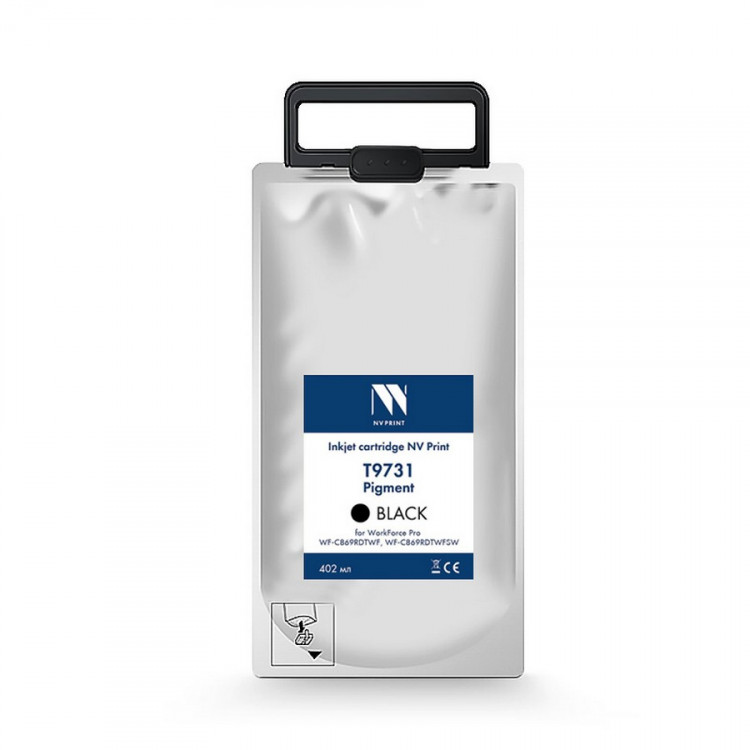 NV Print NVP-C13T973100 Струйный картридж T9731 (NV-C13T973100) Black для Epson WorkForce Pro WF-C869RDTWF (RIPS), WF-C869RDTWFSW (22 500 стр) совместимый