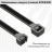 Стяжка нейлоновая (хомут) сверхпрочная Sonnen POWER LOCK, 3,6 х 300 мм, 100 шт., черная (Sonnen 607917)