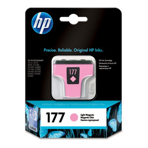 HP C8775HE Картридж №177 светло-пурпурный HP PhotoSmart 3213 / 3313 / 8253 (5,5мл) Уценка: установить до 09/2016