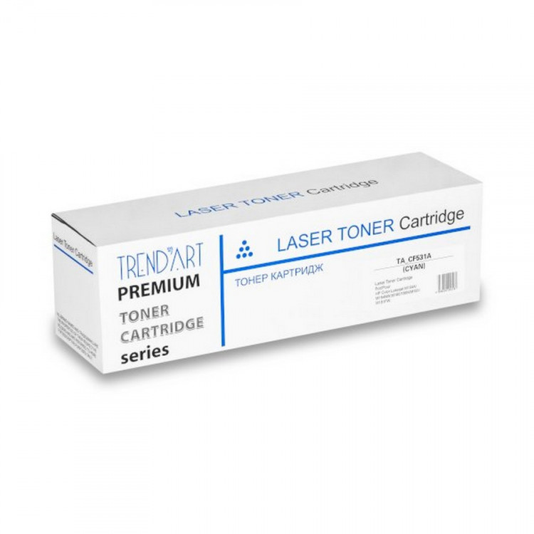 A1T TrendArt TrA_CF531A Картридж TrendArt голубой для HP CLJ M180 / M181, 0.9K