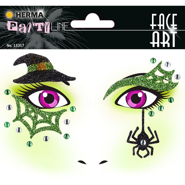 HERMA 15317 НАКЛЕЙКИ FACE ART WITCH