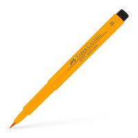 Ручка капиллярная Faber-Castell PITT Artist Pen, наконечник B (Brush), цвет 109 Dark Chrome Yellow (167409)