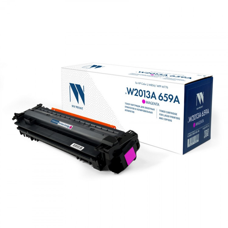 NV Print NVP-W2013A-659A-M Картридж совместимый NV-W2013A 659A Magenta для HP Color LJ M856 / MFP M776 (13000k)