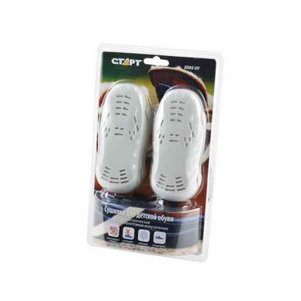 СТАРТ SD05 UV сушилка для детской обуви, электрическая с ультрафиолетовым излучателем BL1 Сушилка для обуви