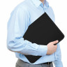Папка для документов и тетрадей на молнии пластиковая BRAUBERG А4, 320х230 мм, черная, 271714