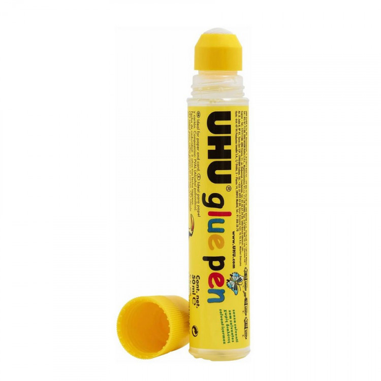 Клей канцелярский UHU Glue Pen, для бумаги, 50 мл. (UHU 96)