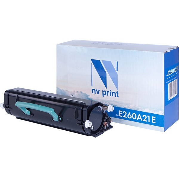 NV Print NVP-E260A21E Картридж совместимый NV-E260A21E для Lexmark Optra E260d /  E260 /  E360dn /  E360d /  E260dn /  E460dw /  E460dn. E462dtn (3500k)