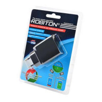 Адаптер/блок питания ROBITON QuickCharger3.0 + MicroUSB, 1м BL1