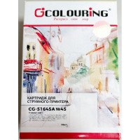 Colouring 51645A Совместимый Картридж №45 черный HP DeskJet 7xx / 8xx / 9xx / 1220 / 6120 / 6122 / 6127 Просрочен***