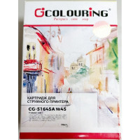 Colouring CG-51645A Совместимый Картридж №45 черный HP DeskJet 7xx / 8xx / 9xx / 1220 / 6120 / 6122 / 6127 Использовать до 02/2020***