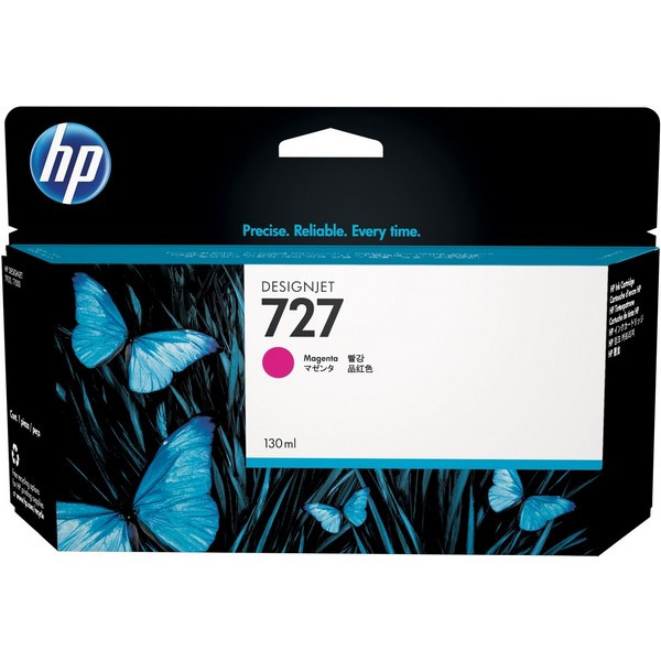 HP B3P20A Картридж №727 с пурпурными чернилами для HP DesignJet T920 / T1500, 130 мл