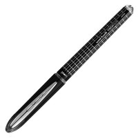 Ручка роллер Uni Ball Vision Elite Black Grid 0,8 мм, цвет чернил: черный (Uni UB-200 D Black Grid Black)