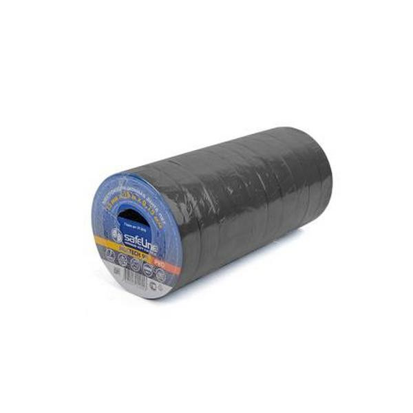 Изолента safeLine 15/20 чёрная SR10