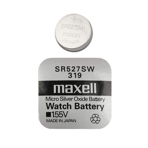 Батарейка MAXELL SR527SW 319 (0%Hg)