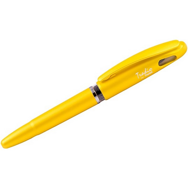 Ручка гелевая Pentel Tradio EnerGel 0.7, цвет корпуса лимонный, стержень синий TRL-91G-A