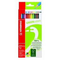 Набор Цветныех Карандашей Stabilo Greencolors 12 Цв., В Картонном Футляре (STABILO 6019/2-12)