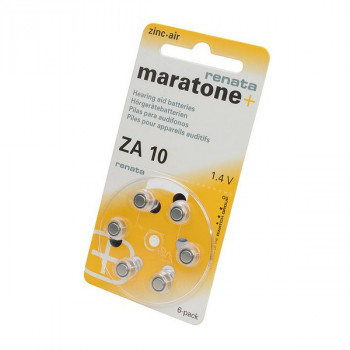 Батарейка RENATA Zinc-Air 10 BL6 (Комплект 6 шт.) Тип: PR70Цена: за комплект