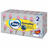 Салфетки косметические 2-слойные в картонном коробе, 250 штук, ZEWA Everyday, 8679