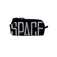 Пенал с большой молнией Space (ткань) (19х6 см)
