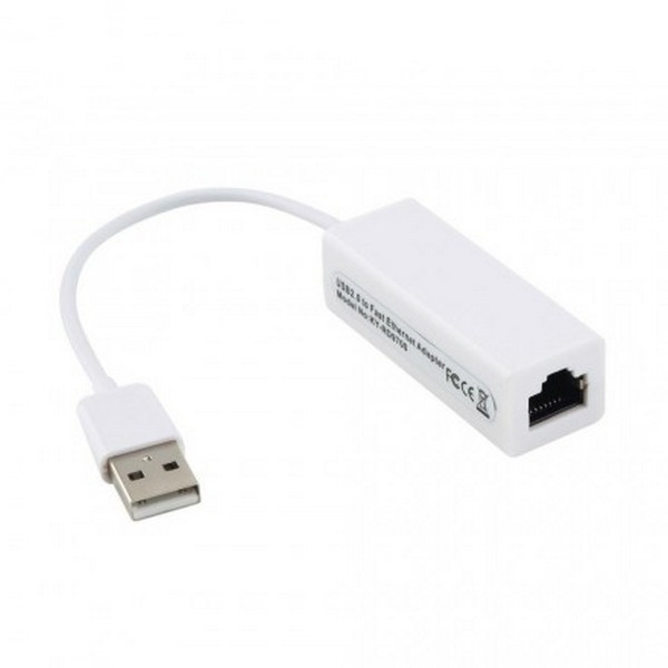 Кабель-адаптер KS-iS KS-449 Сетевая карта USB 2.0 на RJ45 LAN Ethernet (KS-iS KS-449)