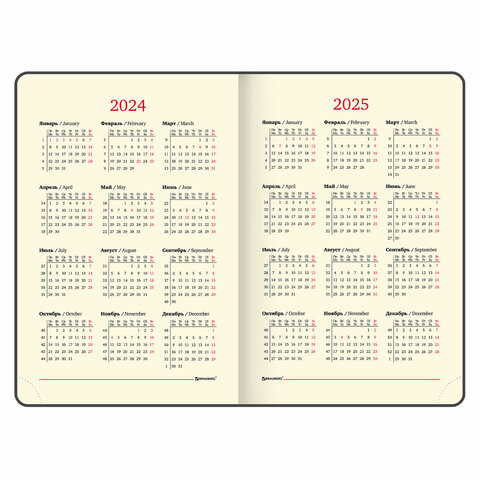 Ежедневник датированный 2024 А5 138x213 мм, BRAUBERG "Metropolis Special", под кожу, зеленый, 114962