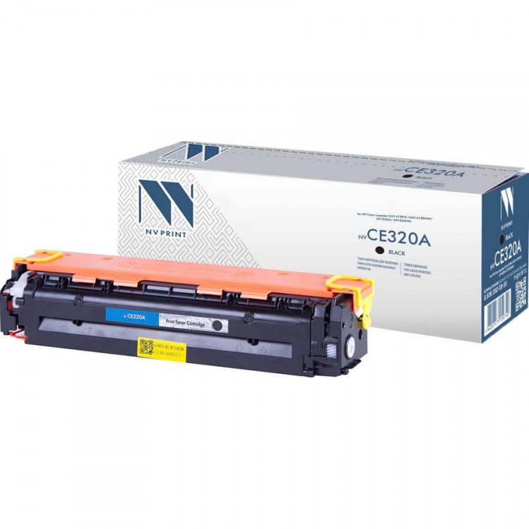 NV Print NVP-CE320ABk Картридж совместимый NV-CE320A Black для HP Color LaserJet CM1415fn /  CM1415fnw /  CP1525n /  CP1525nw (2000k)