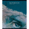 Тетрадь А5 48 л., ПЗБМ скоба, клетка, Soft Touch, 