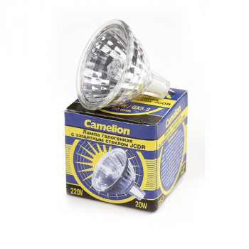 Лампа Camelion JCDR 230V 20W 50mm Тип: HRGI-20-230-GU5.3-50Цена: за 1 шт.