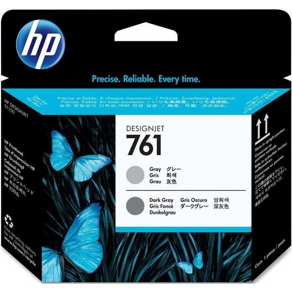 HP CH647A Печатающая головка №761 серая/темно-серая HP DesignJet T7100 Уценка: использовать до 05/2016