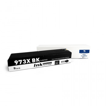 NV Print NVP-L0S07AE Струйный картридж 973X (NV-L0S07AE) Black для HP PageWide 352dw / 377dw / Pro 452d / 477 / 552 / 577 / Managed P55250dw /  P57750dw (10000 стр) совместимый NVP-L0S07AE, Совместимость: , ресурс: 0 стр.