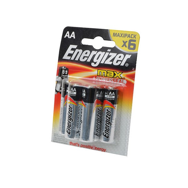 Батарейка Energizer MAX LR6 BL6 (Комплект 6 шт.)