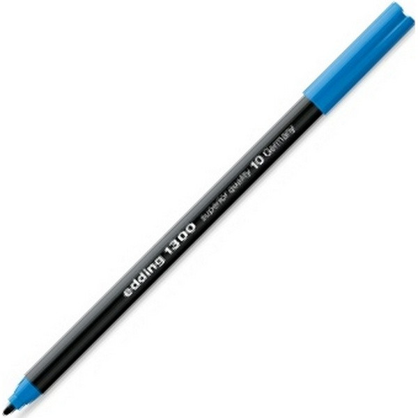Фломастер Edding 1300 (010) Superior, 0,3 мм, круглый наконечник, голубой (Edding E-1300/10)