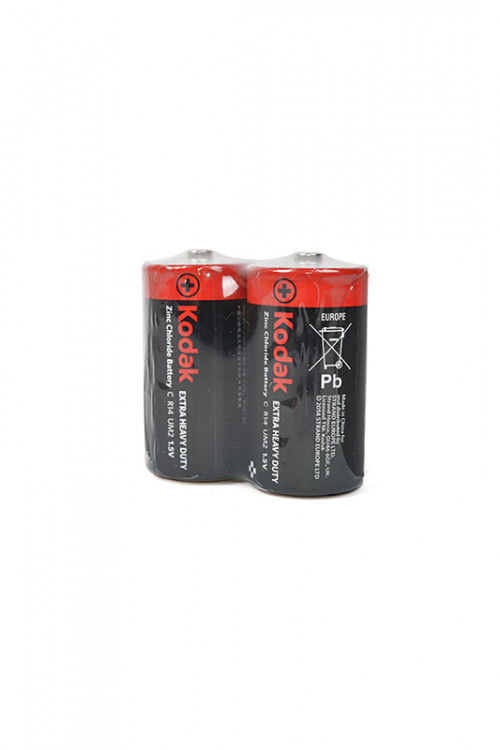Батарейка Kodak Extra Heavy Duty R14 SR2 (Комплект 2 шт.)