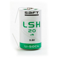 Батарейка SAFT LSH 20 CNR D с лепестковыми выводами