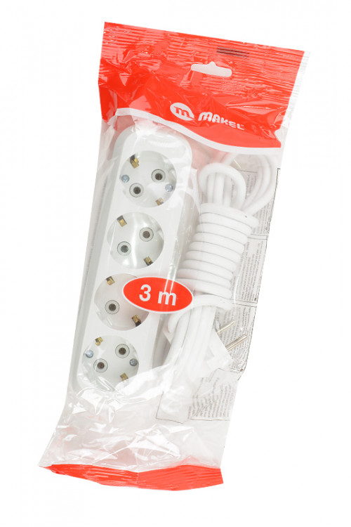 Сетевой удлинитель MAKEL MGP 153 16А BL1