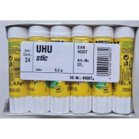 Клей-карандаш UHU Stic 8,2 гр. Упаковка 24 шт. (UHU 37/40887) Дата пр-ва 05/2020 1