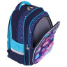 Рюкзак BRAUBERG KIDS FLOSSY, 2 отделения, 3 кармана, "Sky girl", 3D-панель, 40х28х18 см, 273179