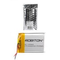 Аккумулятор ROBITON LP503040 3.7В 550мАч PK1