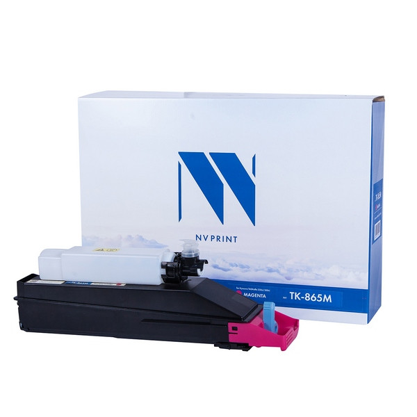 NV Print NVP-TK865M Картридж совместимый NV-TK-865 Magenta для Kyocera TASKalfa 250ci / 300ci (12000k)