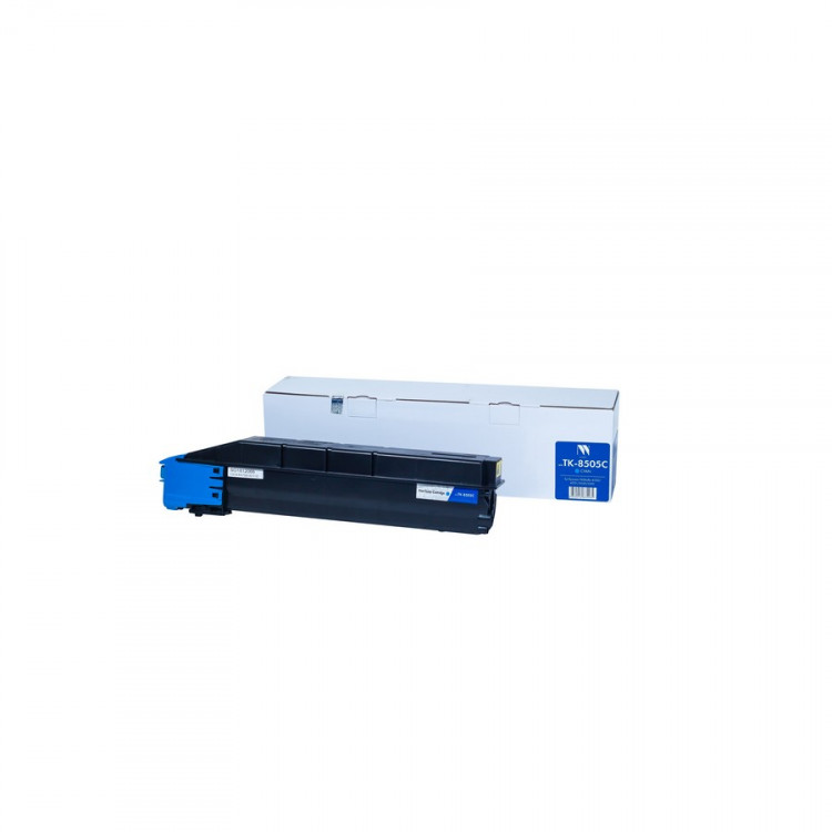 NV Print NVP-TK8505C Картридж совместимый NV-TK-8505 Cyan для Kyocera TASKalfa-4550 / 4551 / 5550 / 5551 (20000k)
