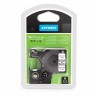 DYMO S0718070 Картридж с полиэст. лентой  DYMO 19мм х 5,5м. с постоян.клеем, выдерживает экстремальные темп-ры, черный на белой ленте