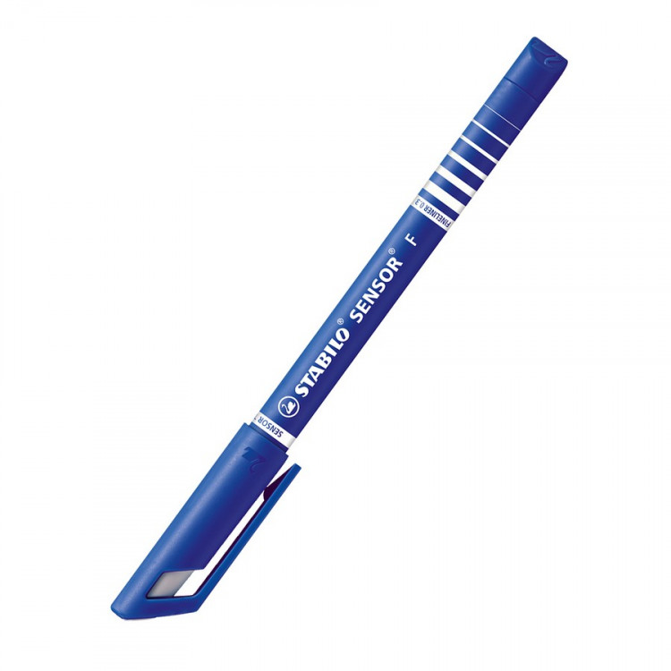 Ручка капиллярная STABILO sensor, 0,3 мм, синяя (STABILO 189/41)