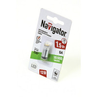Лампа светодиодная Navigator NLL-G4-1.5-12-3K 94 398 BL1 
