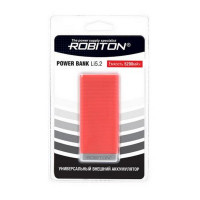 Универсальный внешний аккумулятор ROBITON POWER BANK Li5.2-R 5200мАч красный BL1