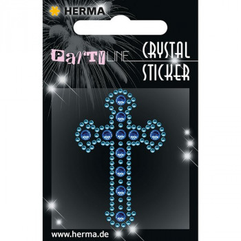 HERMA 15372 НАКЛЕЙКИ CRISTAL КРЕСТИК БОЛЬШОЙ 