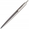 Ручка шариковая автоматическая PARKER Jotter Premium K176, Oxford Grey Pinstripe CT, Синяя (PARKER 1953199)
